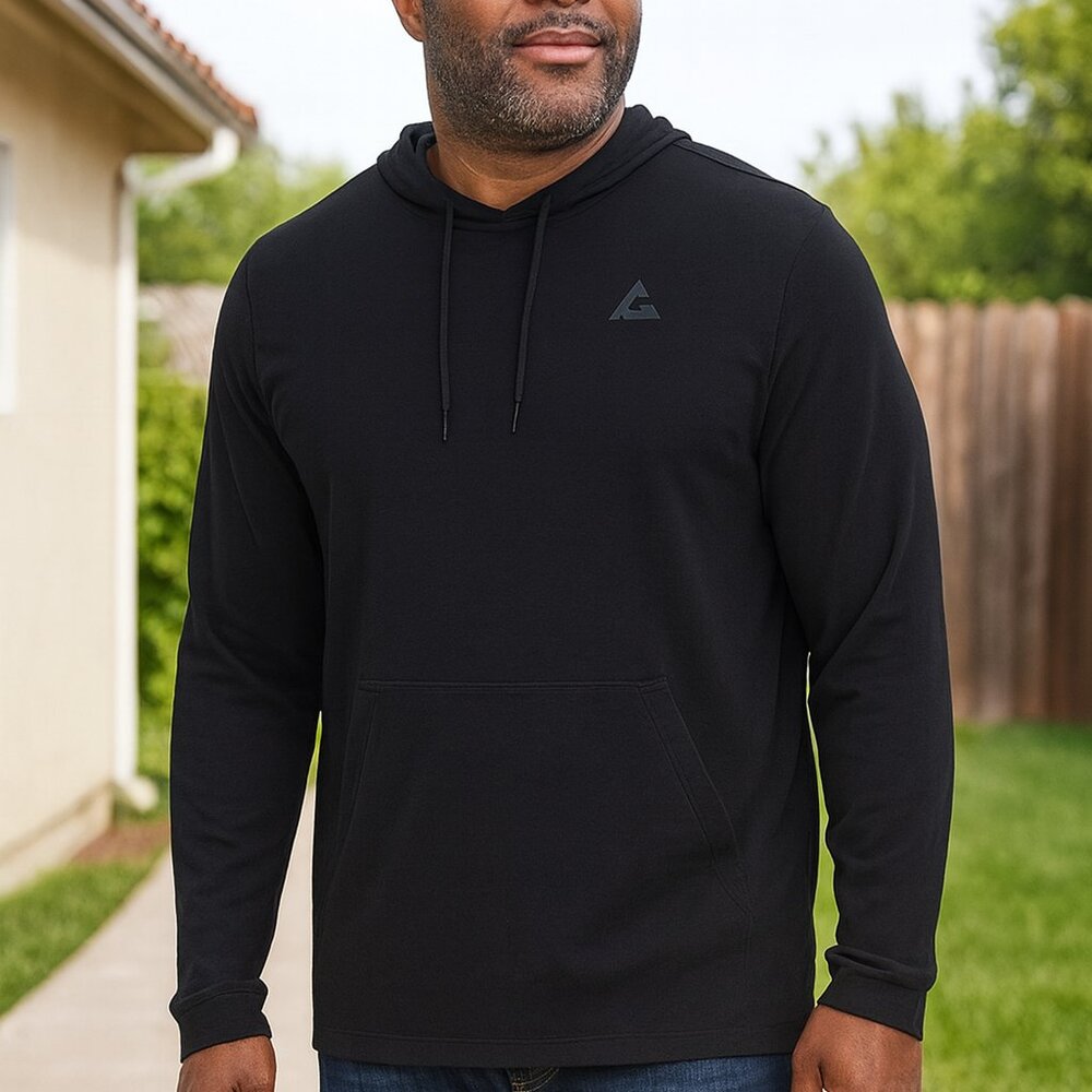 NEW Gerry Men’s Lightweight Stretch Performance Hoodie